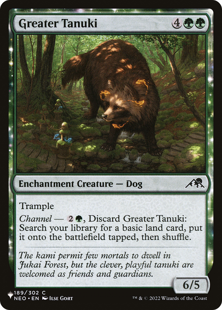 Greater Tanuki [The List] | The CG Realm