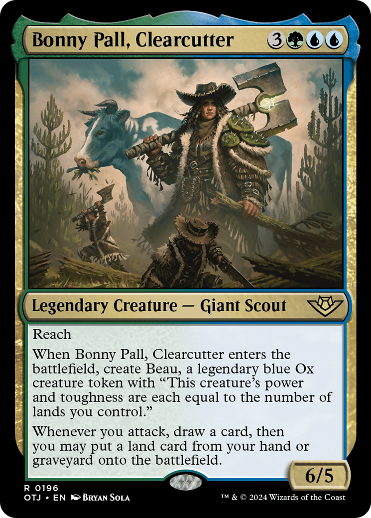 Bonny Pall, Clearcutter (OTJ-196) - Outlaws of Thunder Junction