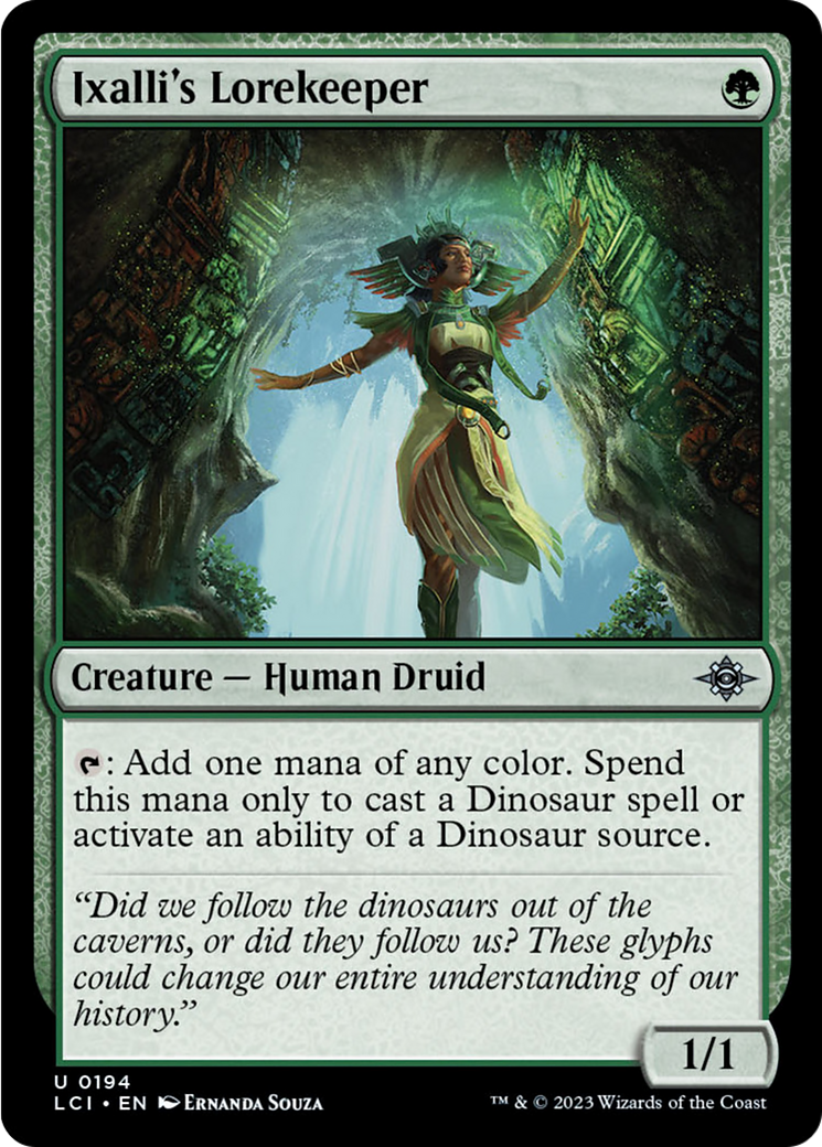 Ixalli's Lorekeeper [The Lost Caverns of Ixalan] | The CG Realm