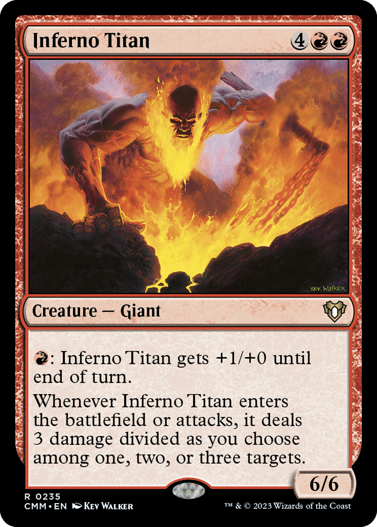 Inferno Titan [Commander Masters] | The CG Realm