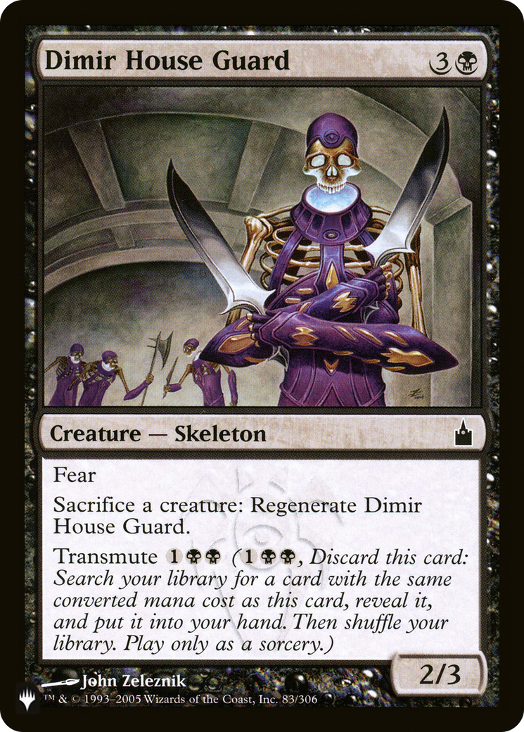 Dimir House Guard [The List] | The CG Realm