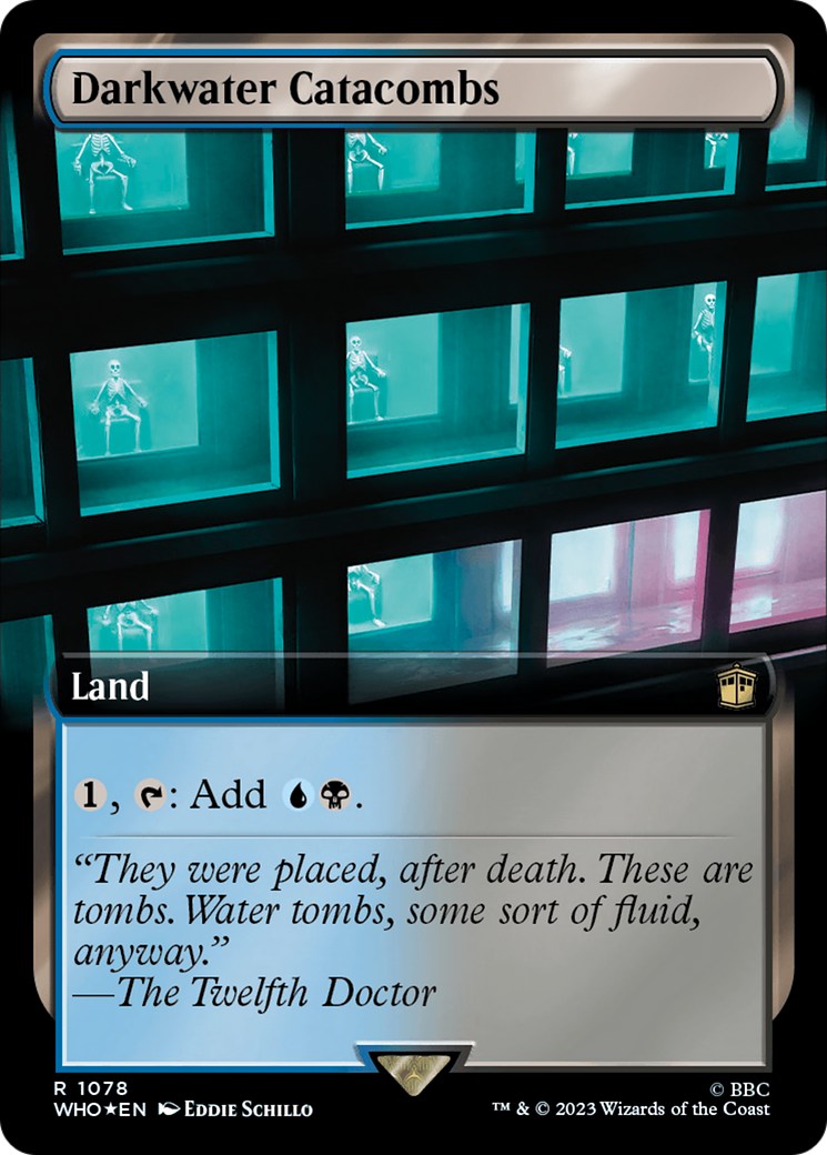 Darkwater Catacombs (Extended Art (Surge Foil) [Doctor Who] | The CG Realm