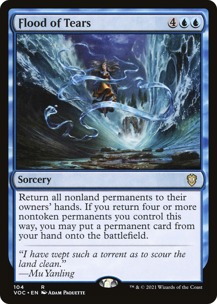 Flood of Tears (VOC-104) - Crimson Vow Commander
