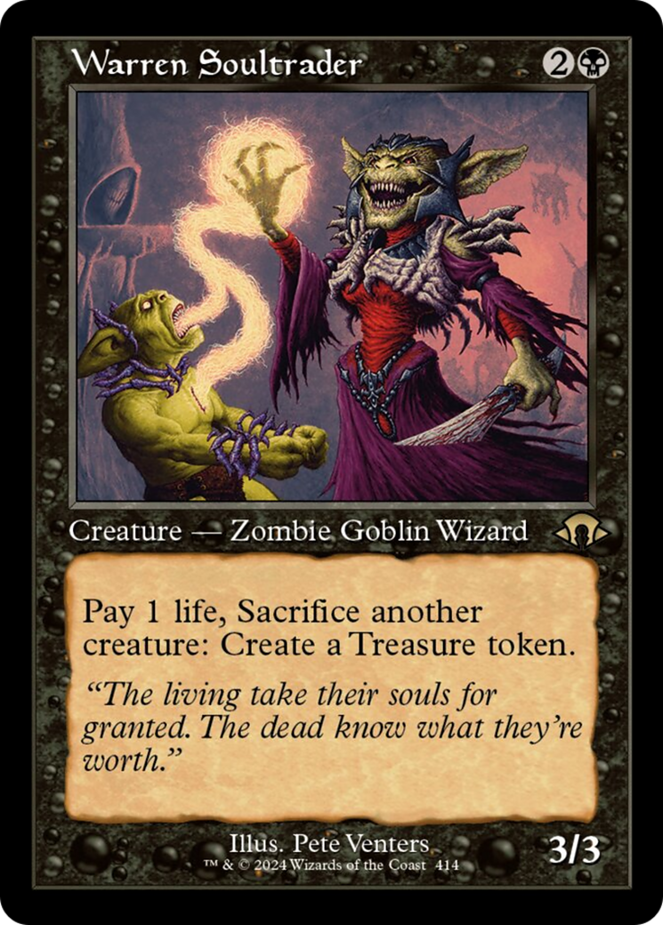 Warren Soultrader (Retro) [Modern Horizons 3] | The CG Realm