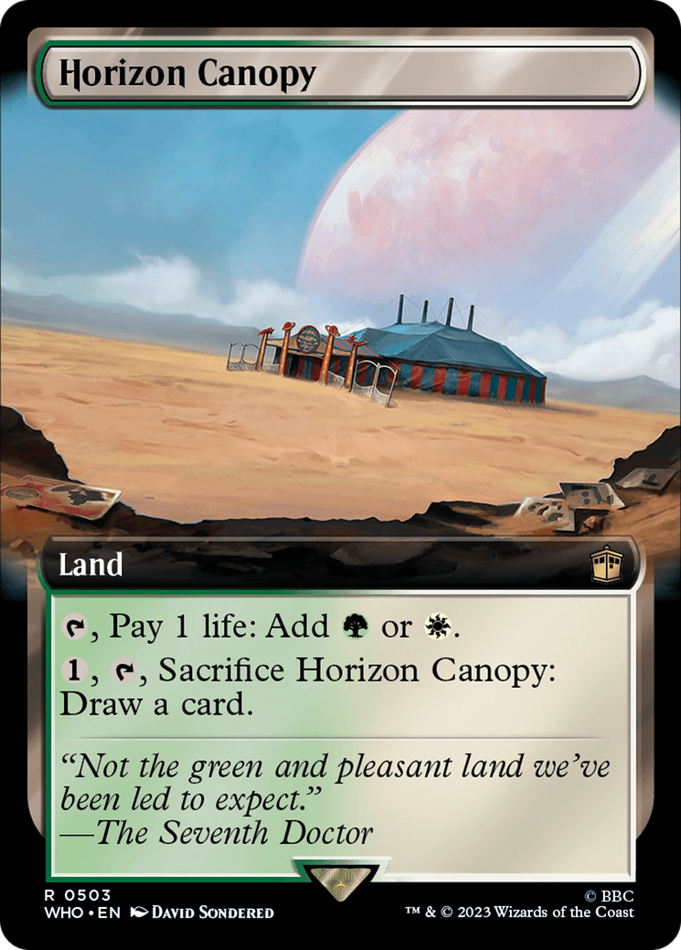 Horizon Canopy (Extended Art) [Doctor Who] | The CG Realm
