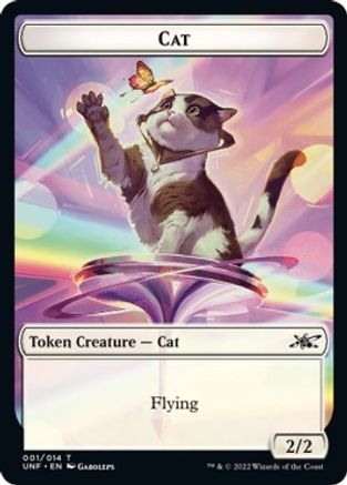 Cat // Balloon Double-sided Token (UNF-) - Unfinity Foil