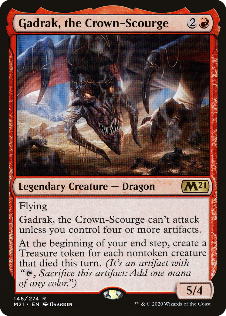 Gadrak, the Crown-Scourge (M21-146) - Core Set 2021