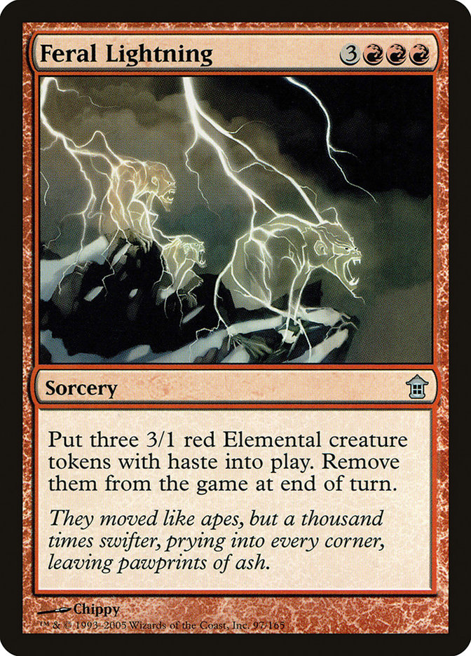 Feral Lightning [Saviors of Kamigawa] | The CG Realm