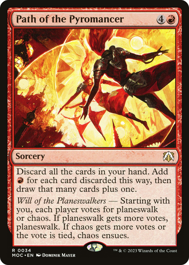 Path of the Pyromancer [March of the Machine Commander] | The CG Realm