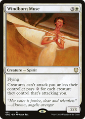 Windborn Muse [Phyrexia: All Will Be One Commander] | The CG Realm