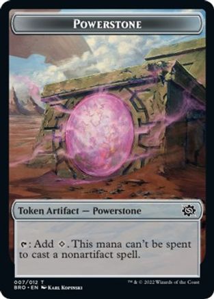 Powerstone Token (BRO-007) - The Brothers' War