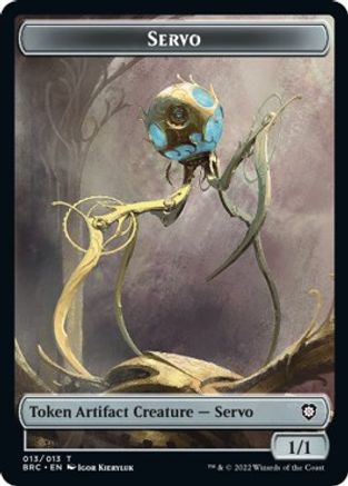 Servo // Eldrazi Double-Sided Token (BRC-13 // 2) - Commander: The Brothers' War