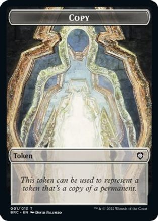 Copy // Powerstone Double-Sided Token (BRC-1 // 7) - Commander: The Brothers' War
