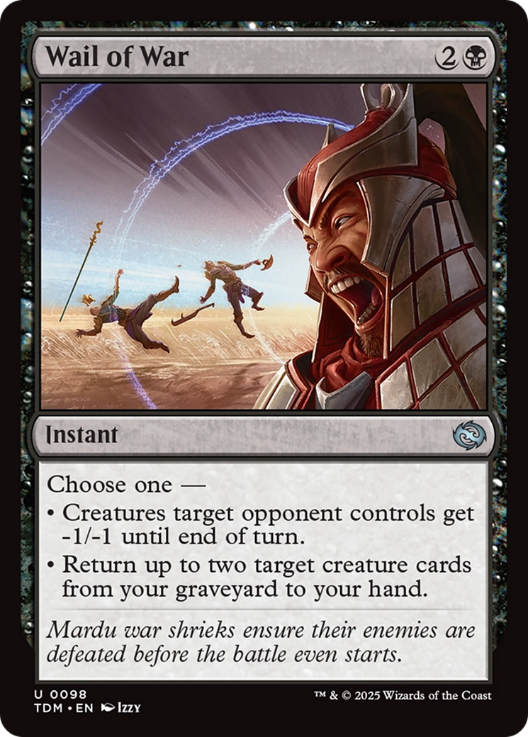 Wail of War [Tarkir: Dragonstorm] | The CG Realm