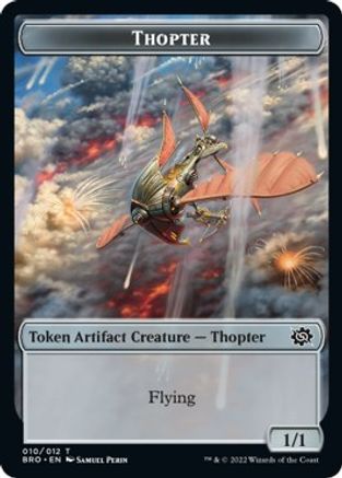 Thopter Token (BRO-010) - The Brothers' War