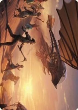 Take Flight Art Card (ASBRO-012) - Art Series: The Brothers' War