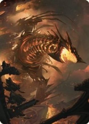 The Fall of Kroog Art Card (ASBRO-020) - Art Series: The Brothers' War