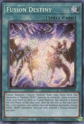 Fusion Destiny (BLCR-EN088) - Battles of Legend: Crystal Revenge 1st Edition