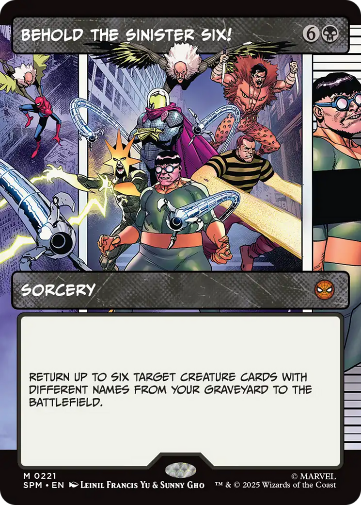 Behold the Sinister Six! (Borderless) [Marvel's Spider-Man] | The CG Realm
