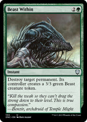 Beast Within [Phyrexia: All Will Be One Commander] | The CG Realm