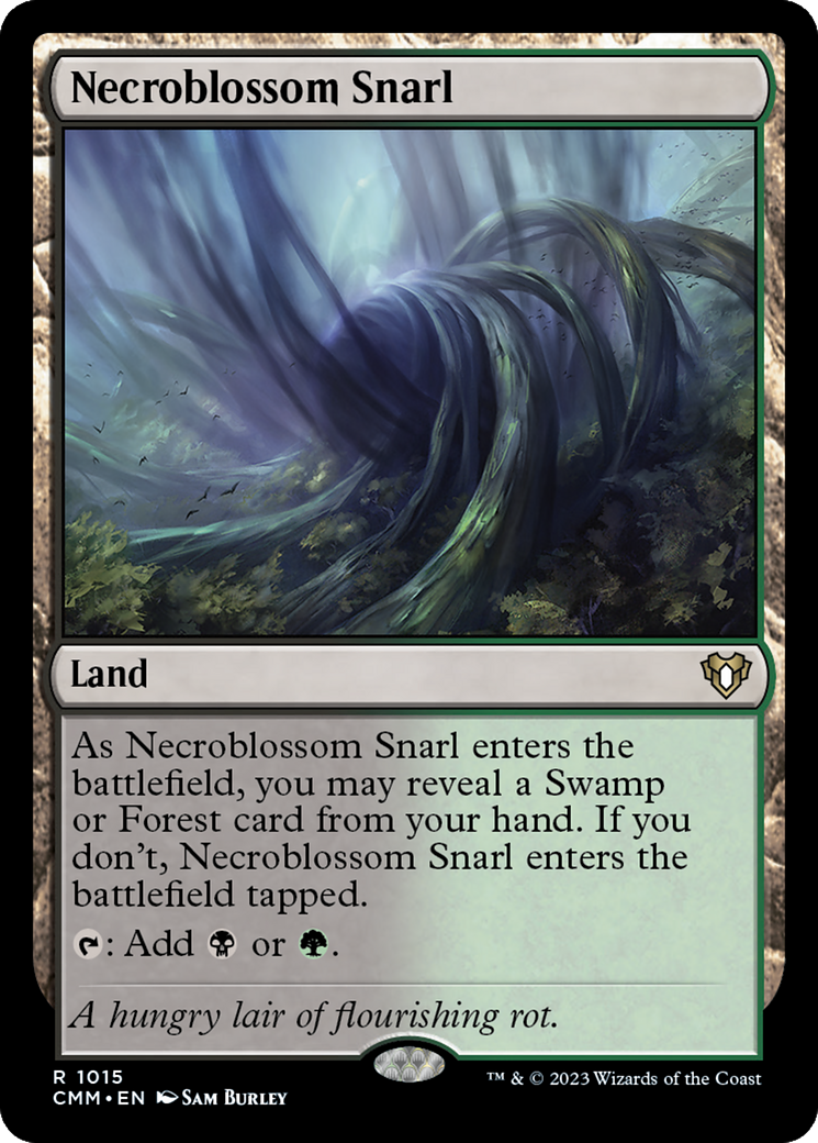 Necroblossom Snarl [Commander Masters] | The CG Realm