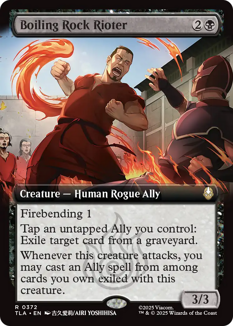 Boiling Rock Rioter (Extended Art) [Avatar: The Last Airbender] | The CG Realm