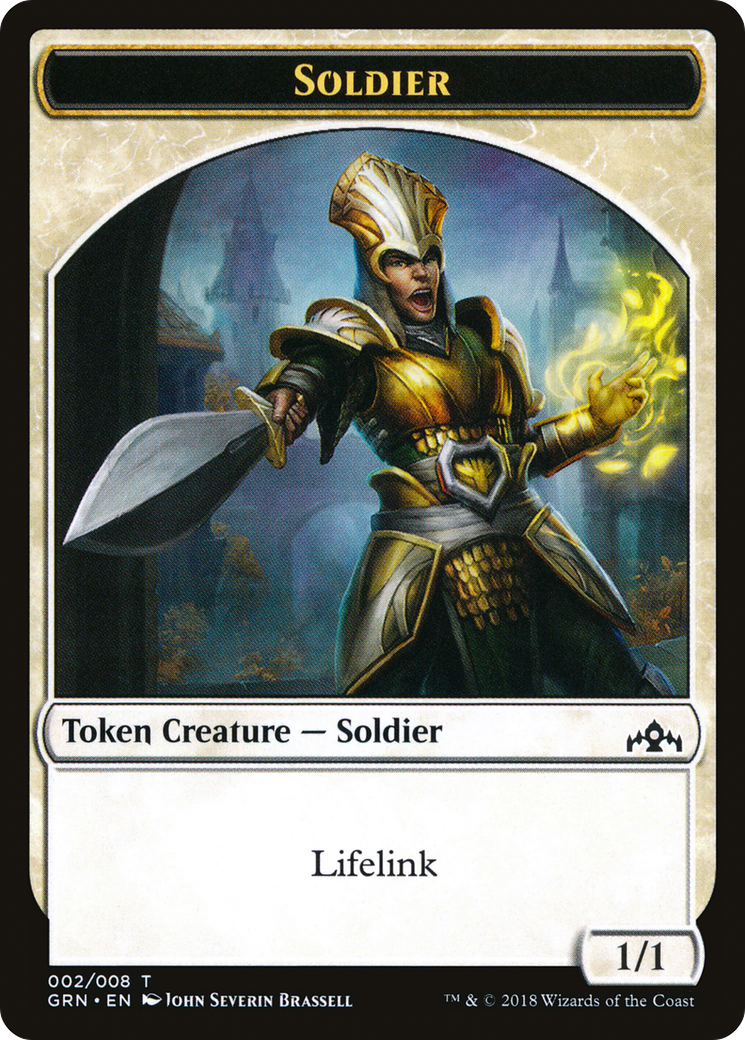 Soldier Token (GRN-002) - Guilds of Ravnica Tokens