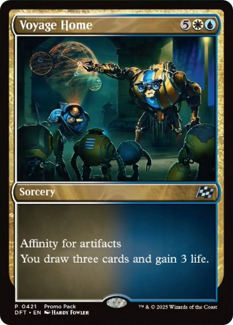 Voyage Home (Promo Pack) [Aetherdrift Promos] | The CG Realm