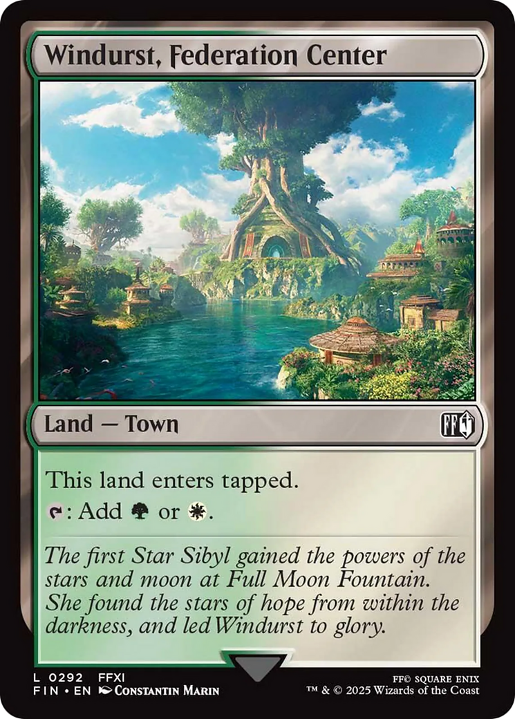 Windurst, Federation Center [FINAL FANTASY] | The CG Realm