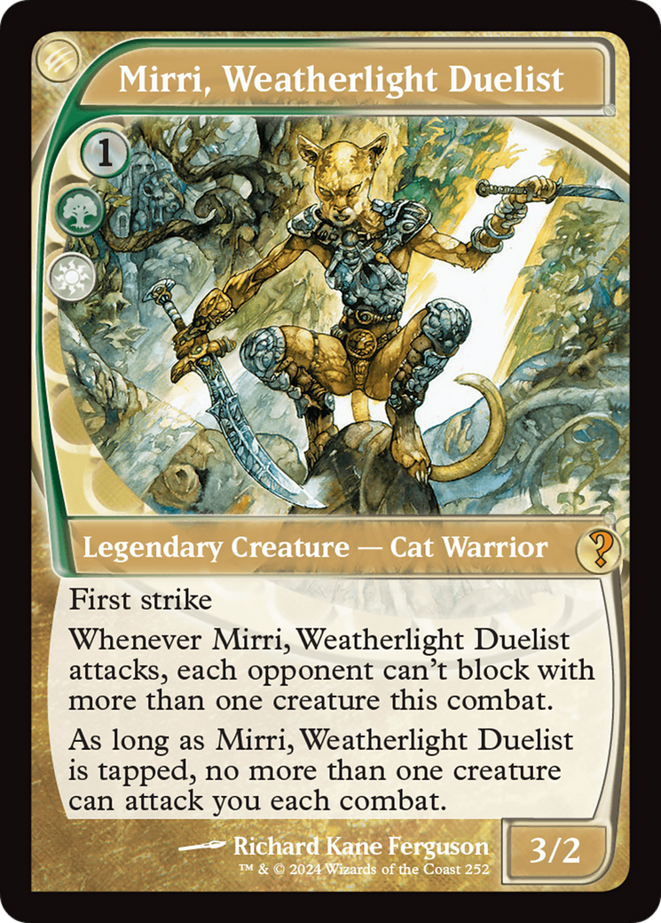 Mirri, Weatherlight Duelist (Future Sight) [Mystery Booster 2] | The CG Realm