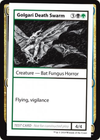 Golgari Death Swarm (2021 Edition) [Mystery Booster Playtest Cards] | The CG Realm