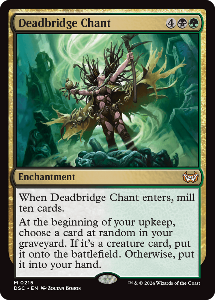Deadbridge Chant [Duskmourn: House of Horror Commander] | The CG Realm