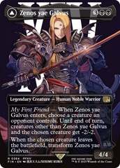 Zenos yae Galvus // Shinryu, Transcendent Rival (Borderless) [FINAL FANTASY] | The CG Realm