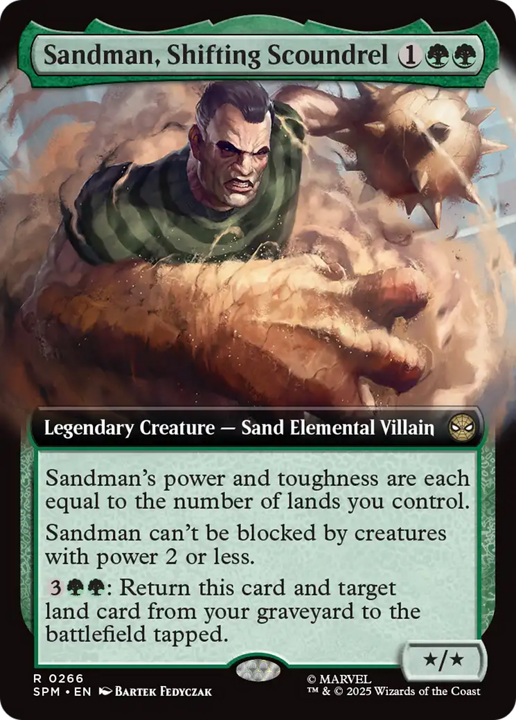 Sandman, Shifting Scoundrel (Extended Art) [Marvel's Spider-Man] | The CG Realm