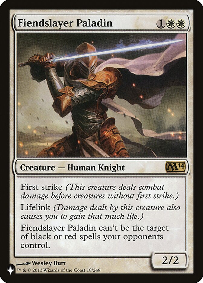 Fiendslayer Paladin [The List] | The CG Realm