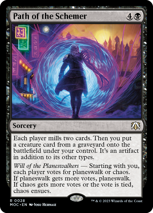 Path of the Schemer [March of the Machine Commander] | The CG Realm