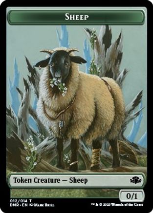 Sheep Token (DMR-012) - Dominaria Remastered
