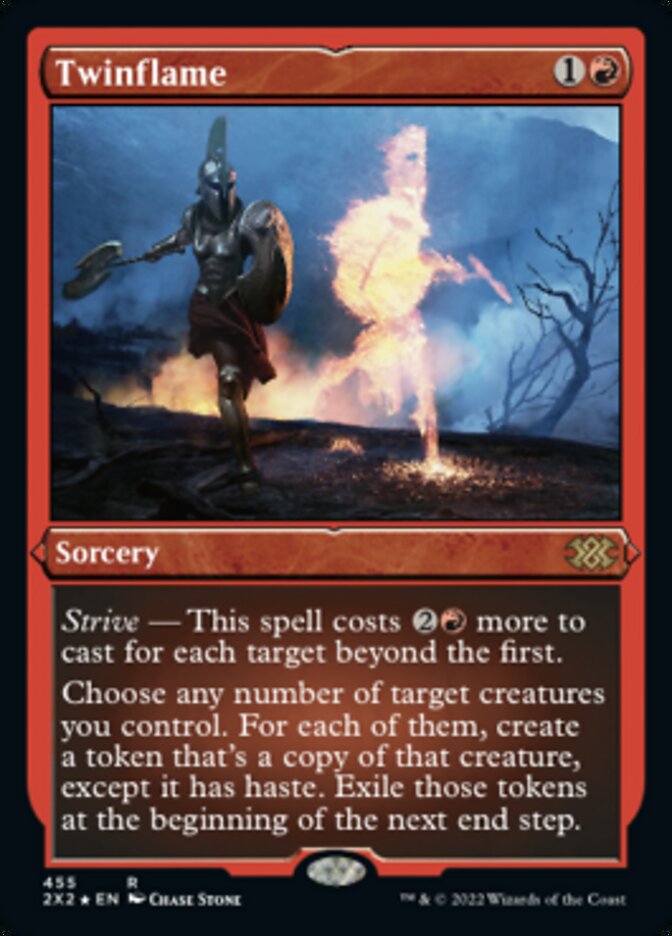 Twinflame (Foil Etched) [Double Masters 2022] | The CG Realm
