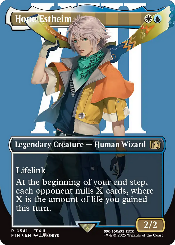Hope Estheim (Borderless) (Surge Foil) [FINAL FANTASY] | The CG Realm