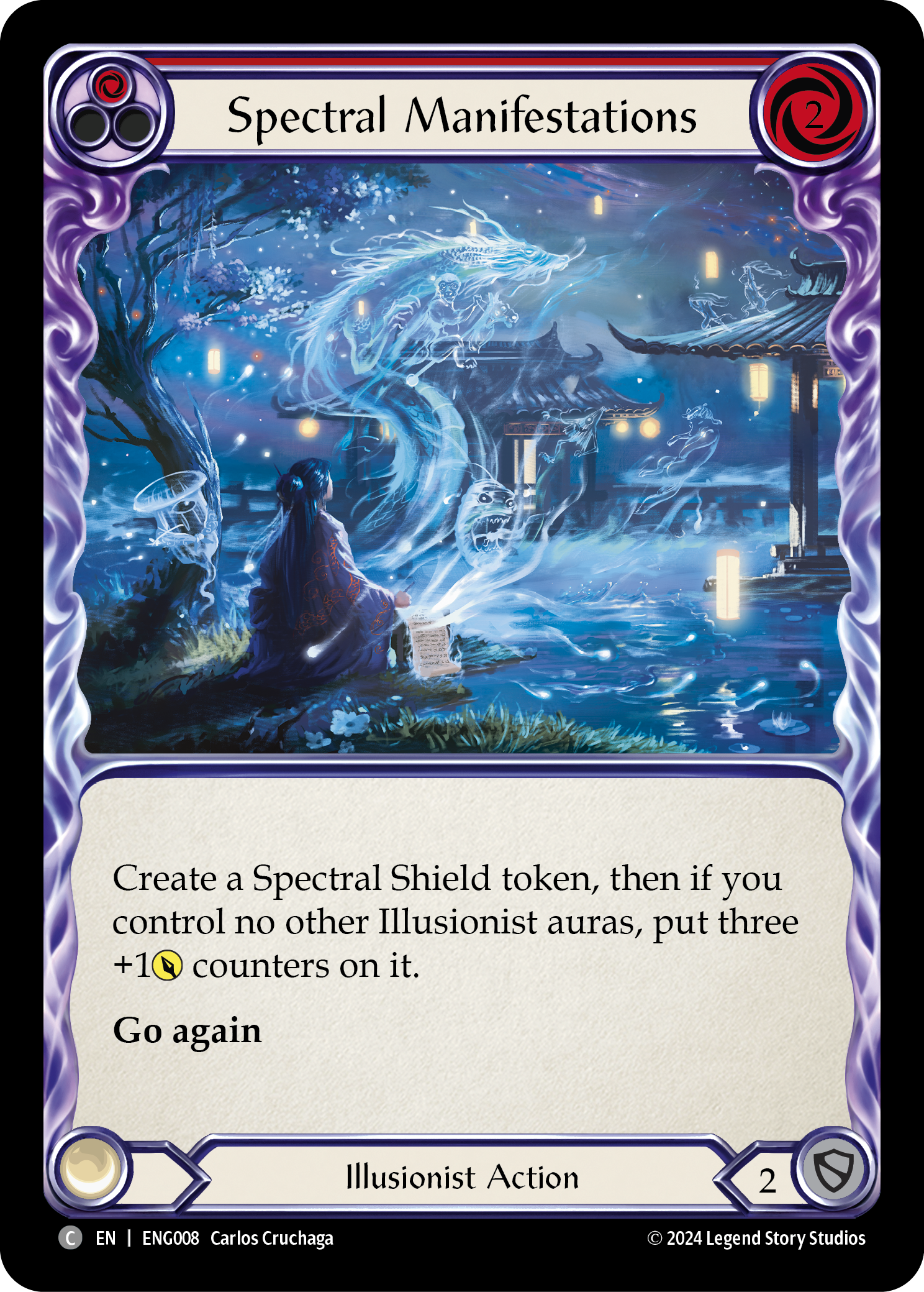 Spectral Manifestations [ENG008] (Part the Mistveil Enigma Blitz Deck) | The CG Realm