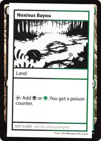 Noxious Bayou (2021 Edition) [Mystery Booster Playtest Cards] | The CG Realm