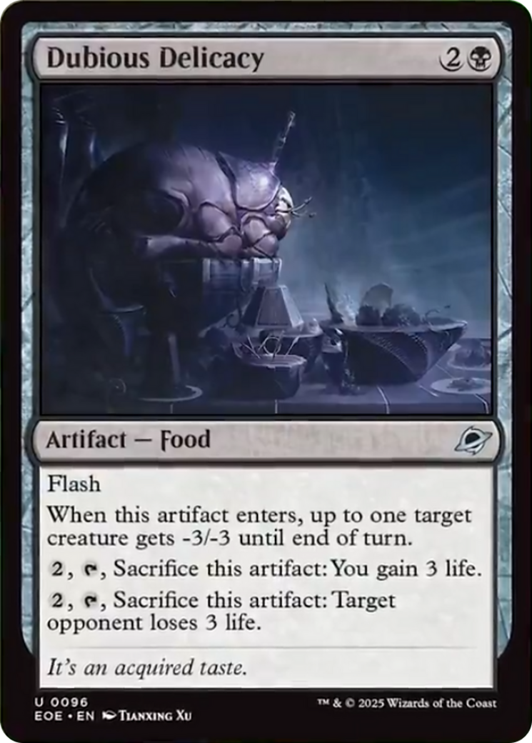 Dubious Delicacy [Edge of Eternities] | The CG Realm