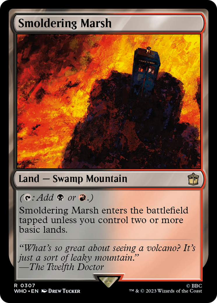 Smoldering Marsh [Doctor Who] | The CG Realm