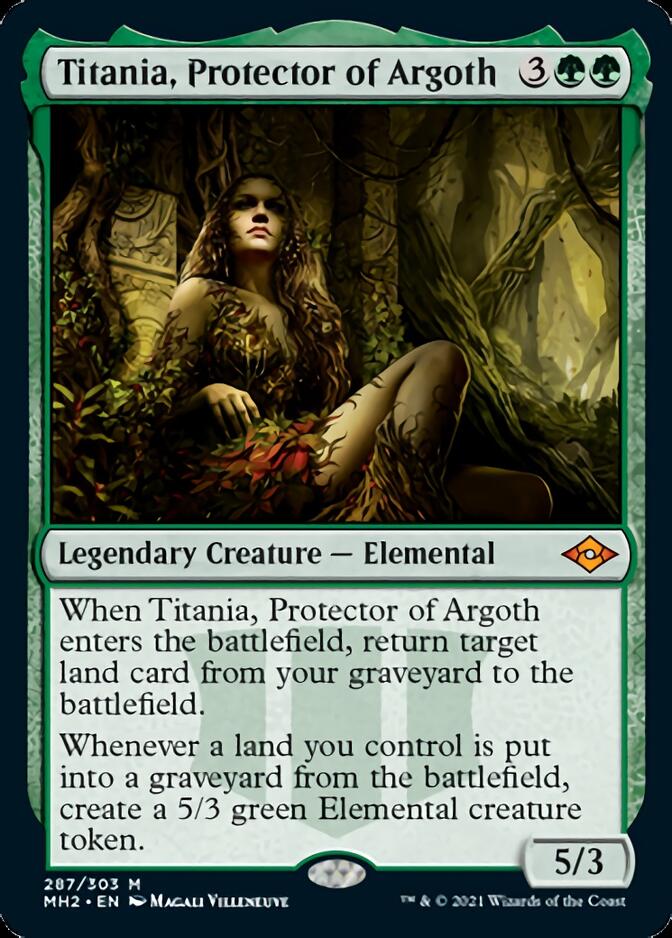 Titania, Protector of Argoth (MH2-287) - Modern Horizons 2