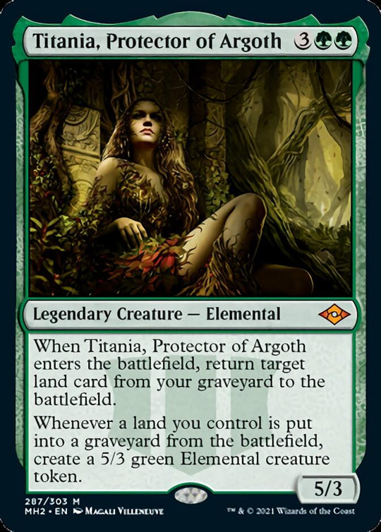 Titania, Protector of Argoth (MH2-287) - Modern Horizons 2