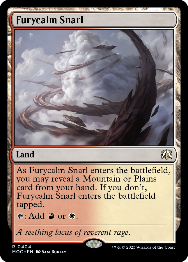 Furycalm Snarl [March of the Machine Commander] | The CG Realm