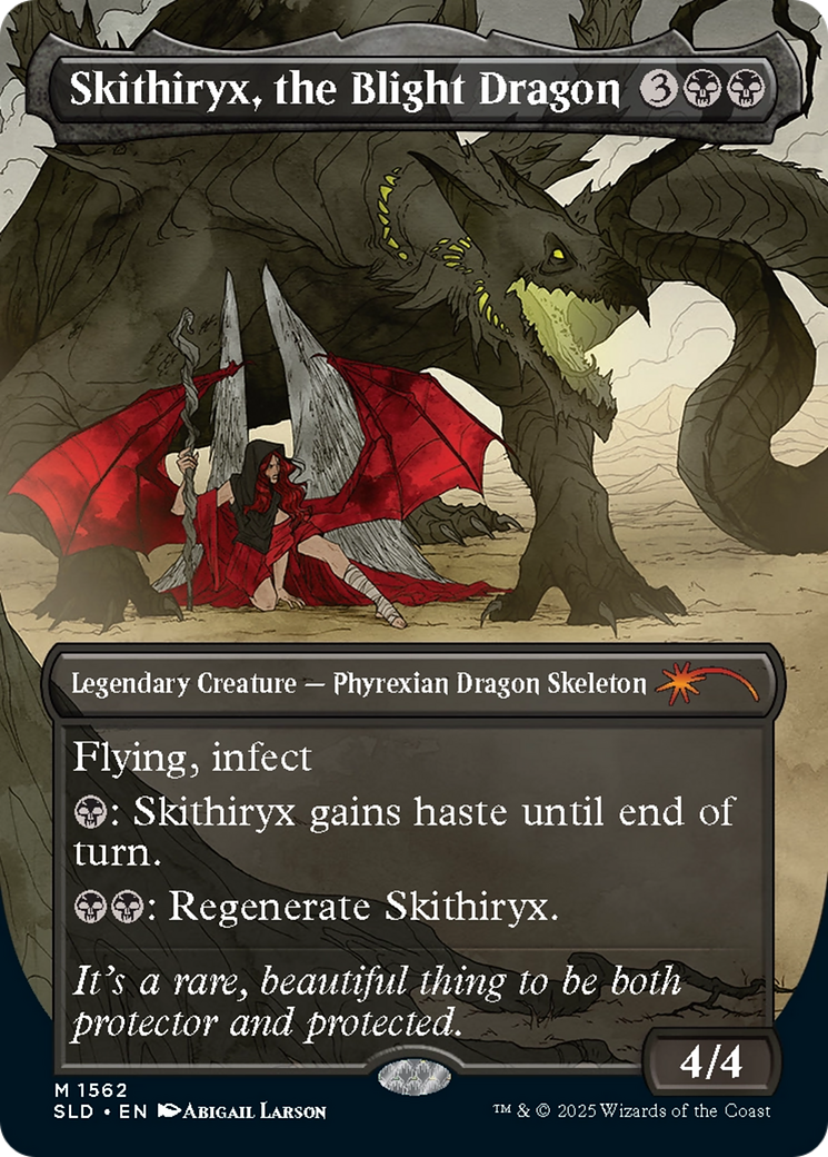 Skithiryx, the Blight Dragon (Rainbow Foil) [Secret Lair Drop Series] | The CG Realm