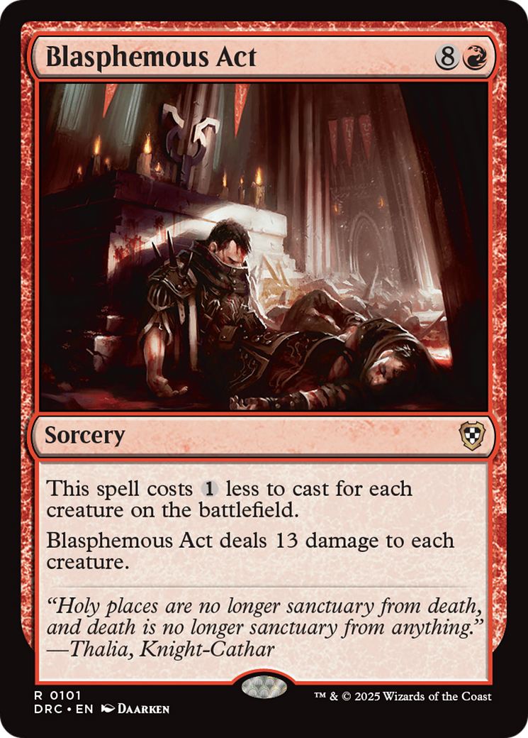Blasphemous Act [Aetherdrift Commander] | The CG Realm