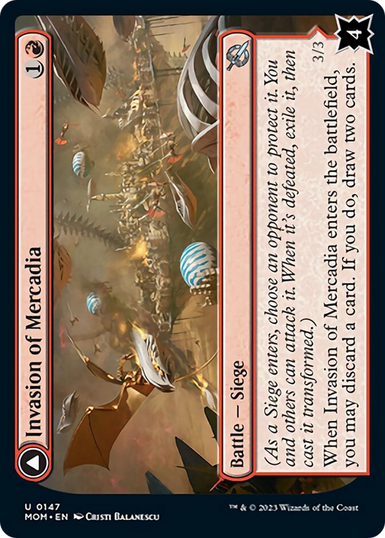 Invasion of Mercadia (MOM-147) - March of the Machine