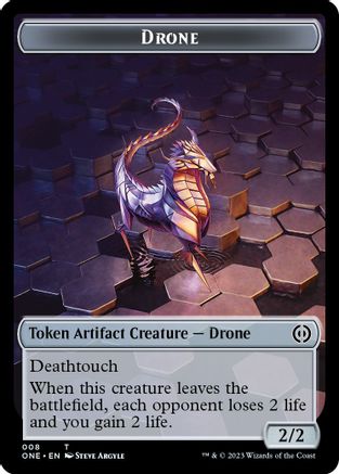 Drone Token (ONE-008) - Phyrexia: All Will Be One